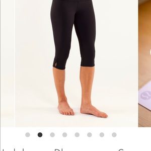 Lululemon Dhanurasana Crop leggings
